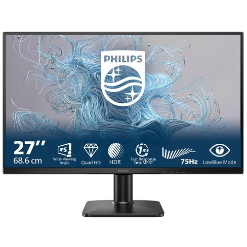 Ecran PC Philips 1000 series 27E2N1500L/00 27" 2560 x 1440 Quad HD LED Noir