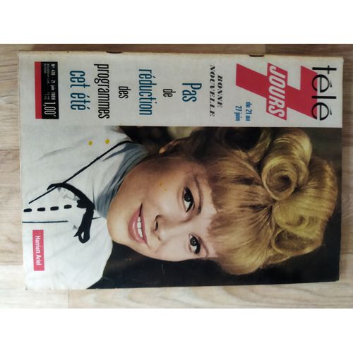 Télé 7 Jours 485 Harriett Ariel Blandine De Caunes Maurice Garrel Steve Mc Queen