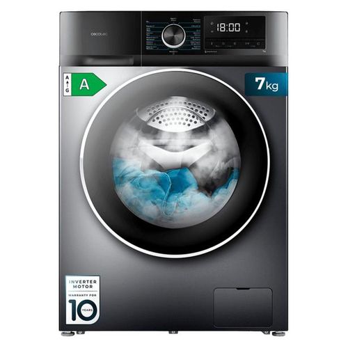 Cecotec Bolero Dresscode 7500 Inverter machine à laver chargement frontal 7 kg 1400 tr/min Gris