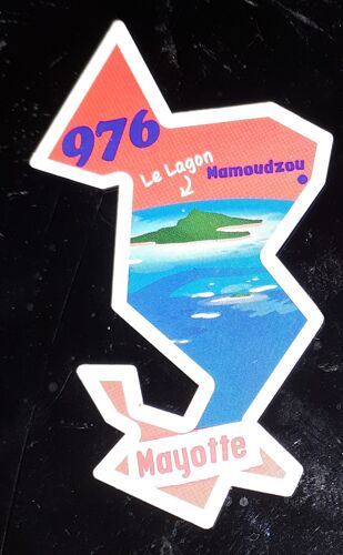 Magnet Le Gaulois 976 Mayotte
