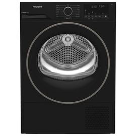 Hotpoint HPT 94D BBS IT sèche-linge Pose libre chargement frontal 9 kg Noir