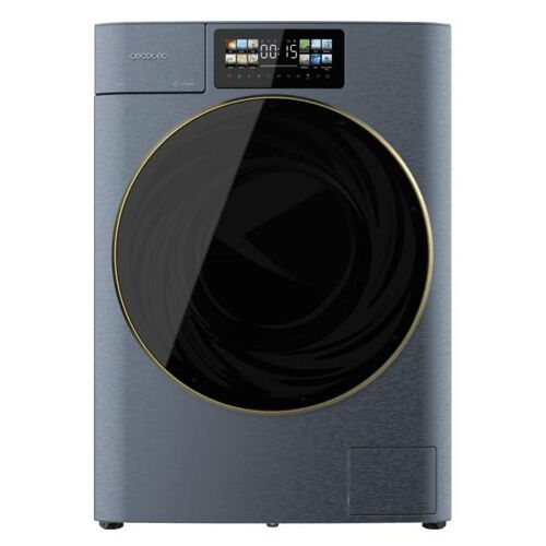 Cecotec Bolero Wash&Dry 106950 Autodose Inverter 3D machine à laver séchante Pose libre chargement frontal Titane