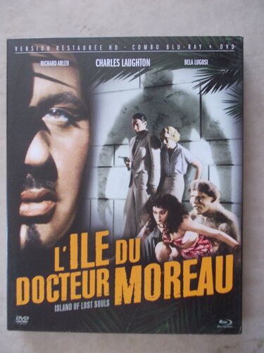 Ile Du Dr Moreau Charles Laughton Combo Bluray+Dvd