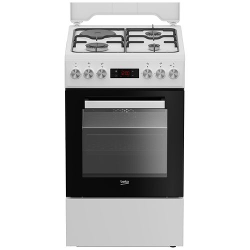 Beko FSE53321WCS four et cuisinière A Électrique/Gaz Combi Blanc