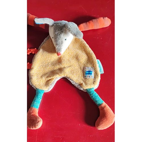 Doudou loup zao de Moulin roty zig et zag
