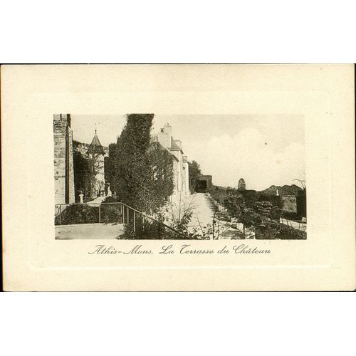 Carte Postale Athis-Mons , La Terrasse Du Château