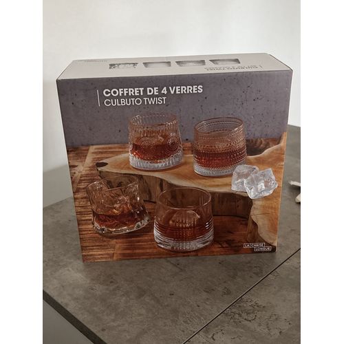 Coffret De 4 Verres À Whisky 