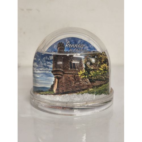 Boule A Neige Rennes Le Chateau Hauteur 9 Cm