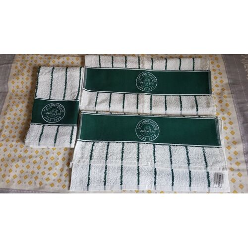 Lot De 3 Serviettes De Toilette - 10e Anniversaire Association Des Enfants De La Terre