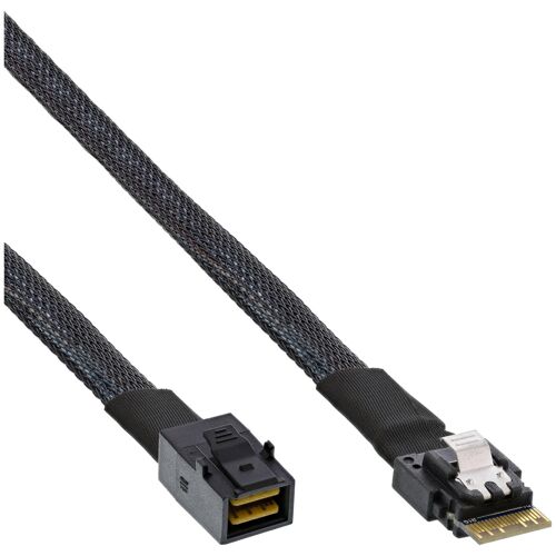 InLine 27643B câble Serial Attached SCSI (SAS) 1 m 24 Gbit/s Noir