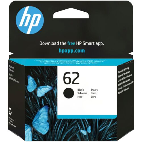 HP 62 - 4 ml - noir - original - cartouche d'encre - pour ENVY 55XX, 56XX, 76XX; Officejet 200, 250, 57XX, 8040