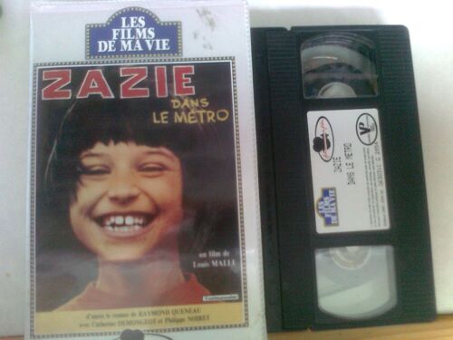 Cassette Vidéo Vhs - Zazie Dans Le Métro - Catherine Demongeot