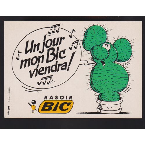 Carte Postale Ubique Group Pour Humour À La Carte "Société Bic"