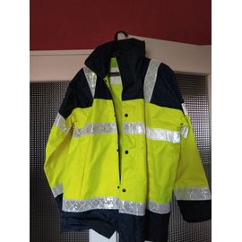 Parka Imperméable Haute Visibilité Taille L