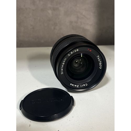 Objectif distagon 28mm 2.8 contax 