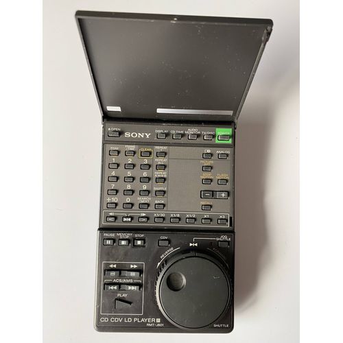 Sony CD CDV LD Player RMT-J601 Télécommande Lecteur vidéo Laserdisc AV/CDV TV CD Audio