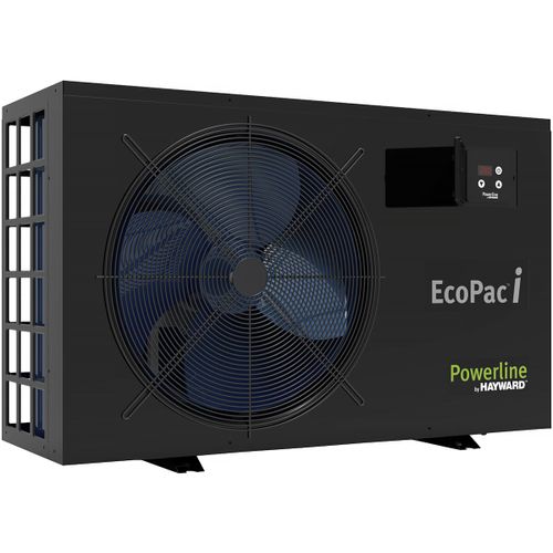 Pompe à chaleur pour piscine 12kw - inverter -"Ecopac by Hayward" - Noir
