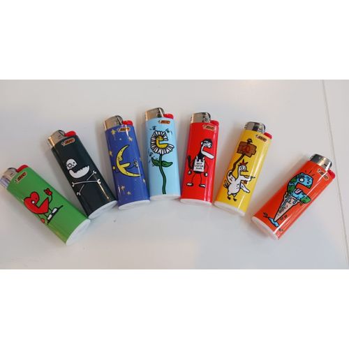 7 Briquets Bic Toctoc