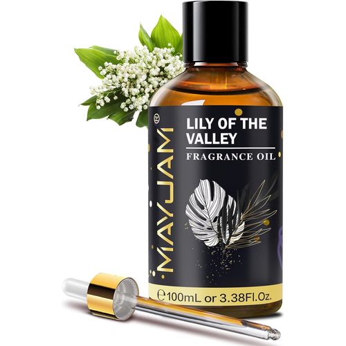 Trahoo-Huile Parfumée De Muguet 100ml, Premium Huile Parfumée Muguet Pour Diffuseur D'huiles Essentielles, Aromathérapie 