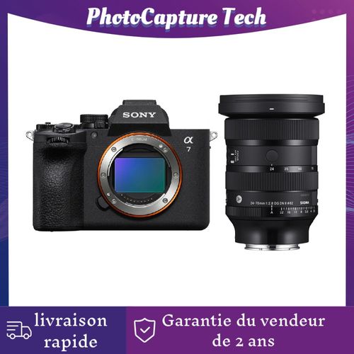 Sony Alpha 7 V Noir + Sigma 24-70mm f/2.8 DG DN II Art