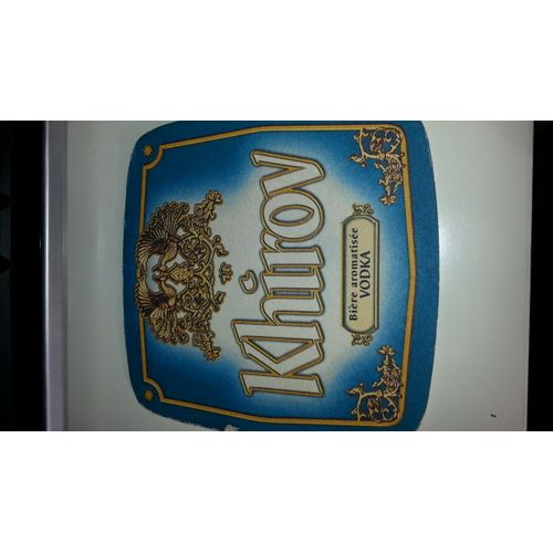 Sous-Bock Bière Aromatisée Vodka Khirov