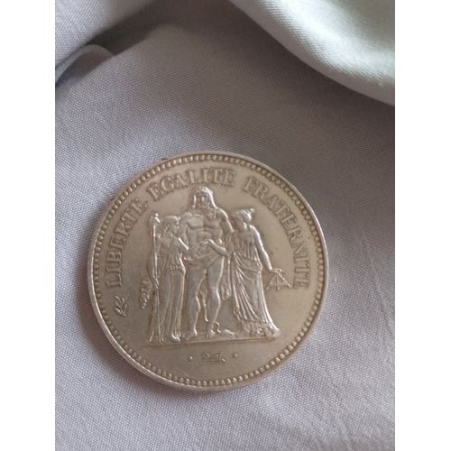 Pièce De 50 Francs De 1975 Signée Dupré. Très Bon État.