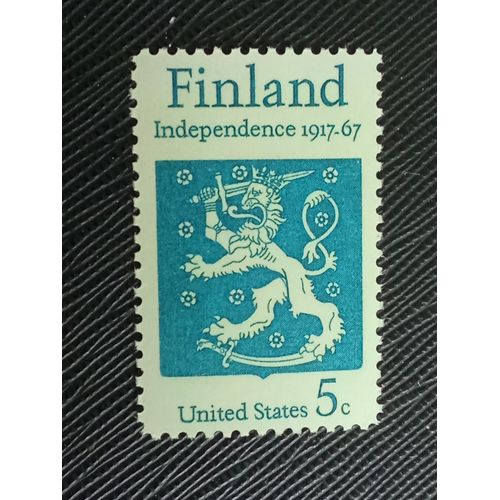 Timbre Etats - Unis Y T 836 50e Anniversaire De L'Indépendance De La Finlande 1967 (061209 )