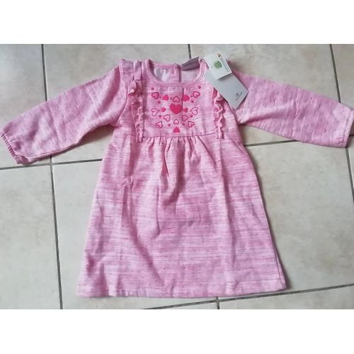 Idée Cadeau / Petite Robe Mi - Saison / Automne - Hiver Taille 86 ( Env 18-24mois) Neuve Avec Étiquette!!