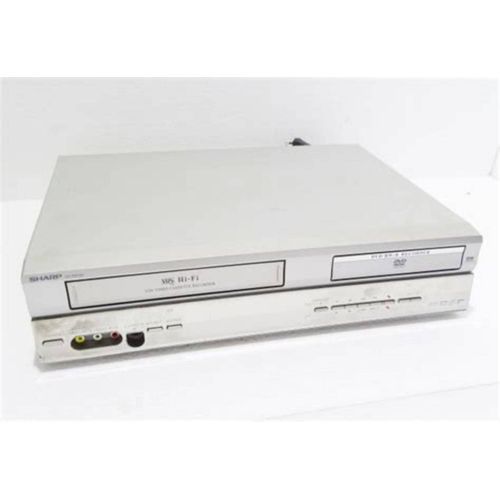 Combiné Sharp DV-RW250 lecteur enregistreur de cassettes VHS PAL vidéocassettes magnétoscope VCR et lecteur enregistreur DVD numérique RW / R recorder dolby digital dts MP3 combiné combi