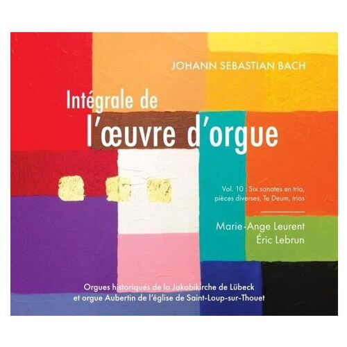 Intégrale De L'oeuvre D'orgue, Vol 10 - Cd Album