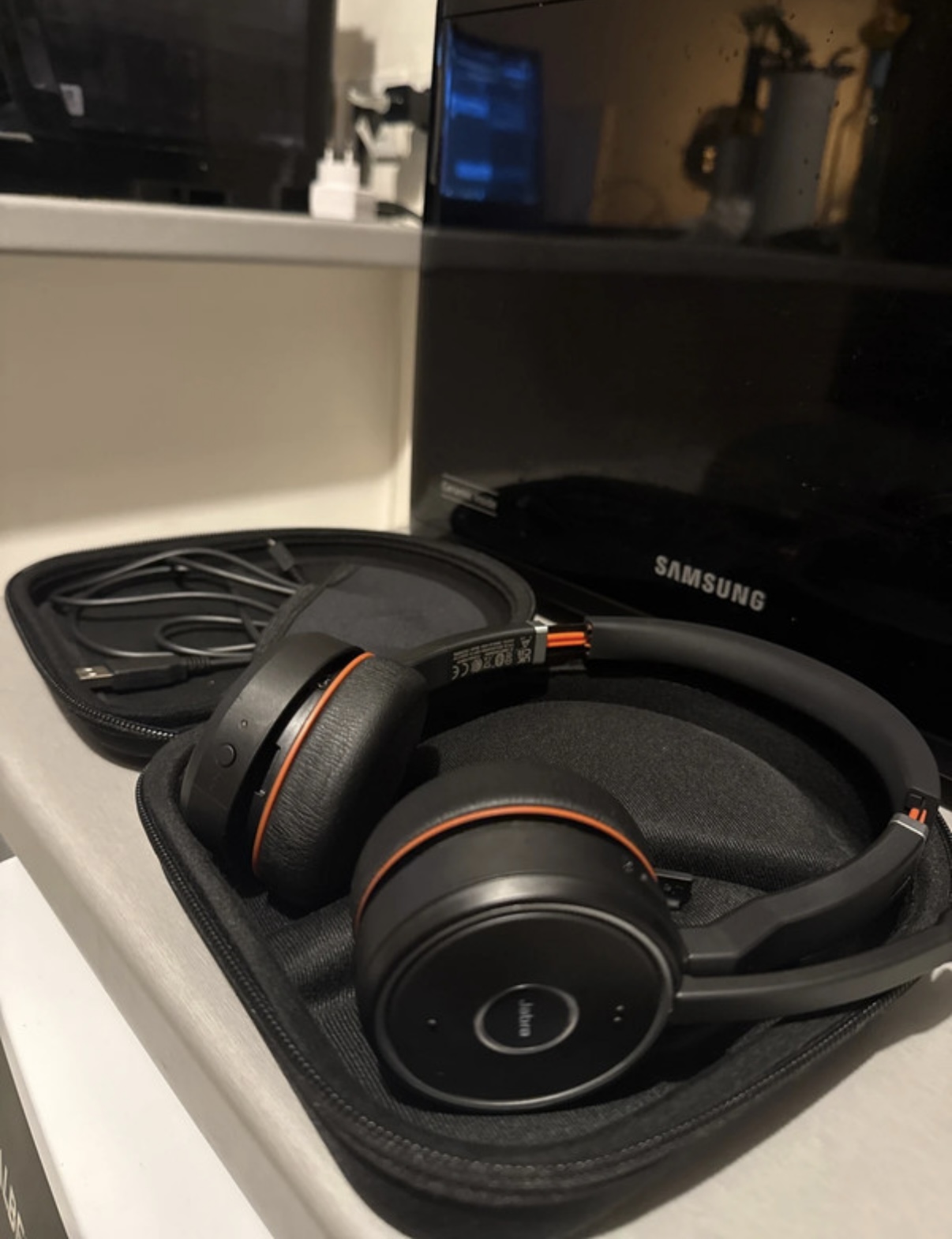 Casque - Jabra - Evolve 75 SE - Stéréo - Sans fil - Anti-bruit de respiration