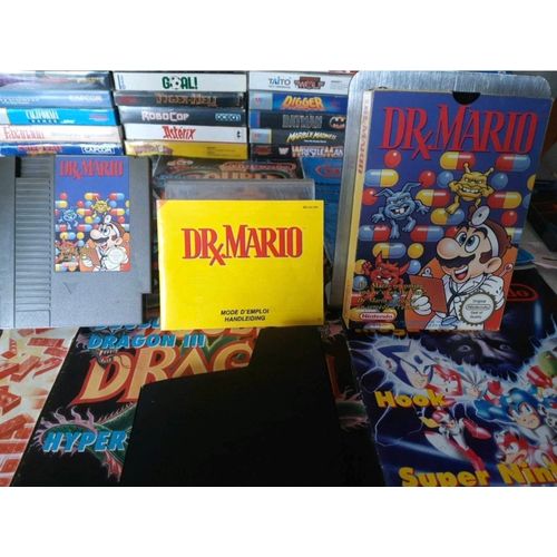 Jeu Drx Mario  Nes Nintendo en boite complet avec notice Originale FRA