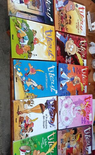 S32 Lot De 10 Bd Titeuf Du 1 Au 11 Sauf Numéro 3.