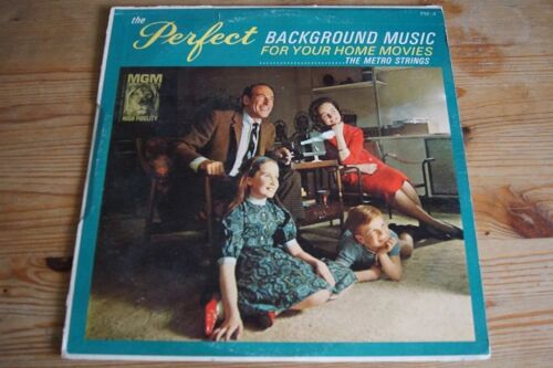 The Metro Strings Perfect Bacground Music For Your Home Movies Lp Usa 1964 Jazz