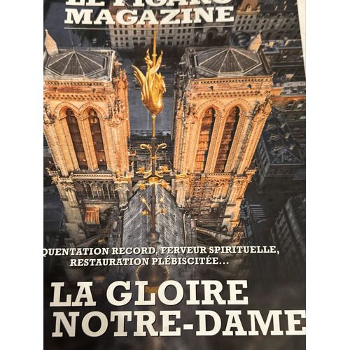 Le Figaro Magazine Des 5-6 Décembre 2025. La Gloire De Notre-Dame. Fréquentation Record, Ferveur Spirituelle, Restauration Plébiscitée… Spécial Fêtes: Une Simplicité En Or.