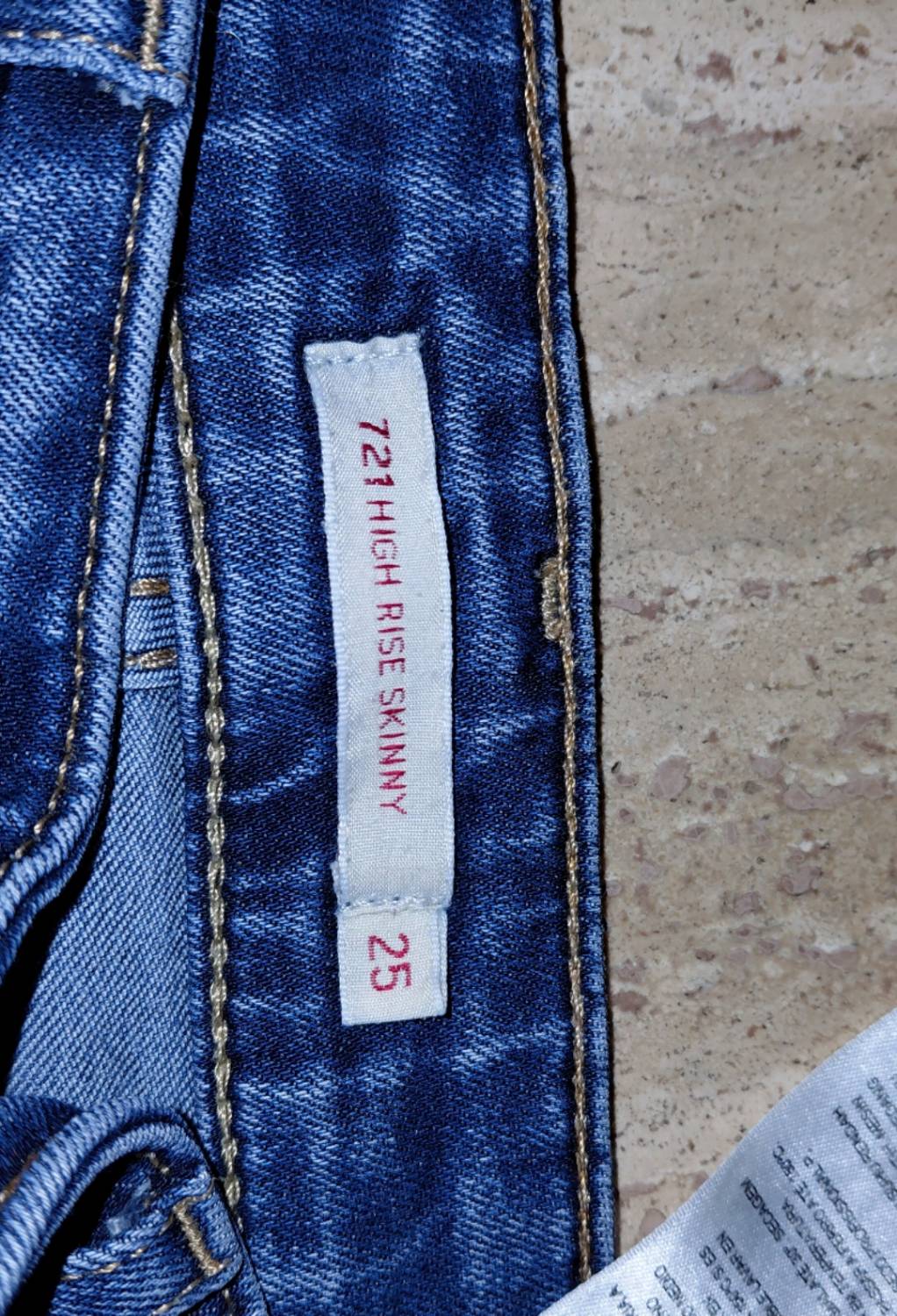 Jeans Levis Femme 721