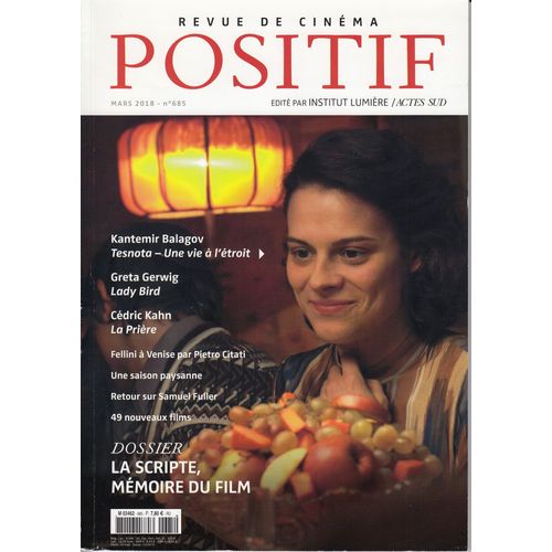 Revue De Cinéma Positif N°685