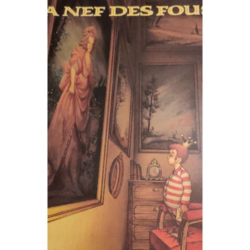 Épreuve Planche Seule Au Format A4 La Nef Des Fous Aux Éditions Delcourt Turf Vierge À Encadrer Ou Collection