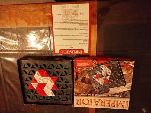Jeu De Société Vintage = Imperator , Le Jeu De Retournement De Situation , Pour 2 Joueurs , Adulte Et Enfants À Partir De 10 Ans , Ref 702101, Complet