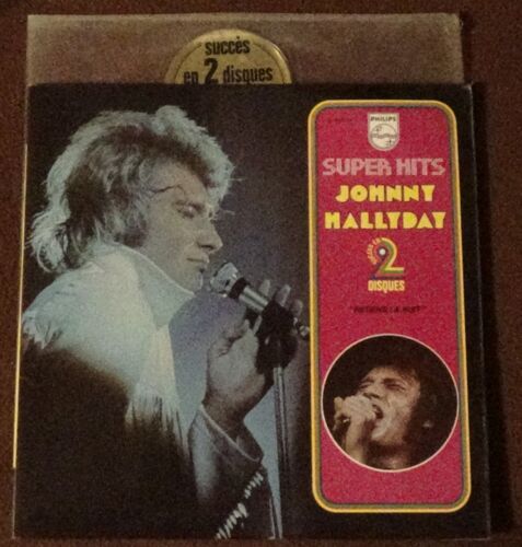 Disque Vinyle Double 33 Tours Johnny Hallyday