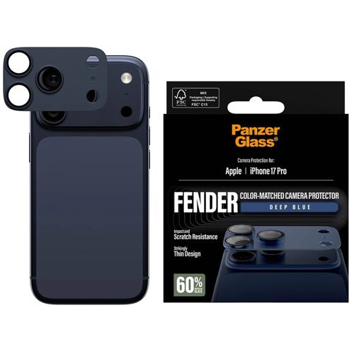 PanzerGlass Fender Protection Caméra iPhone 17 Pro Deep Blue