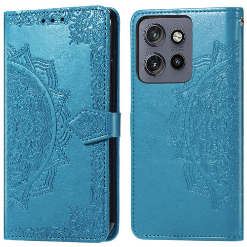 imoshion Etui de télephone Mandala Motorola Edge 60 Neo Turquoise