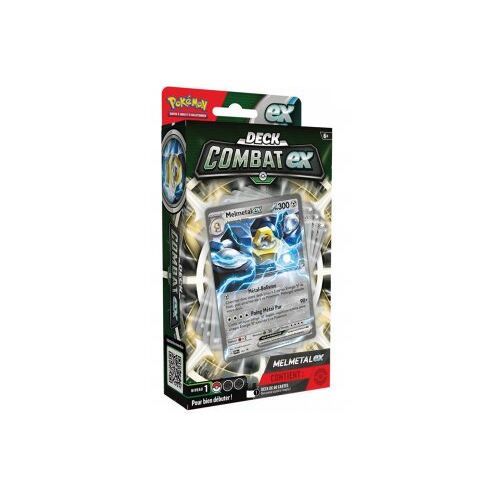 Pokemon Deck Melmetal Ex - Combat Ex - Cartes A Collection Françaises + 1 Carte Tigre - Nouveauté