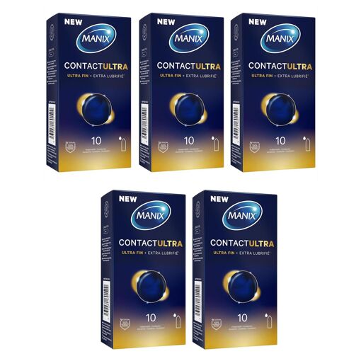 Lot De 3 Boîtes De 12 Préservatifs MANIX ContactPlus - Sensations Intactes - Neuf Sous Emballage