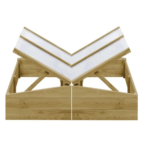 Prolenta Premium - Serres 2 Pcs Bois De Pin Imprégné 100x50x35 Cm