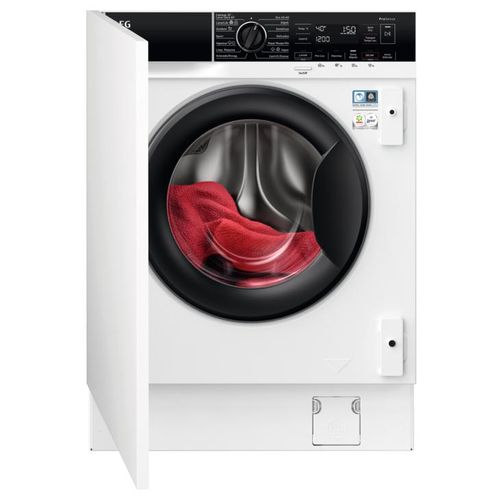 AEG Series 7000 LWN7E8636F machine à laver avec sèche linge Intégré chargement frontal Blanc D