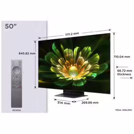 TV QD-Mini LED TCL 50C79K 50" (126 cm) 4K 2025