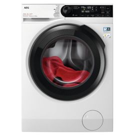 AEG Series 7000 LWR7316O4Q machine à laver avec sèche linge Pose libre chargement frontal Blanc D