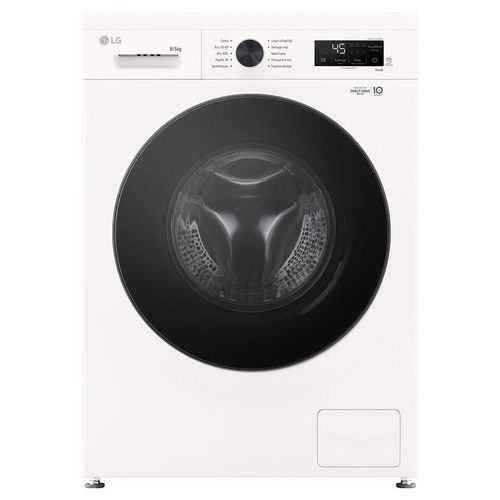 LG F854B16WHS machine à laver avec sèche linge Pose libre chargement frontal Blanc E
