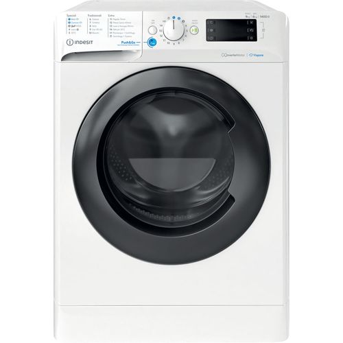 Indesit BDE 96436 WKV IT machine à laver séchante Pose libre chargement frontal Blanc D